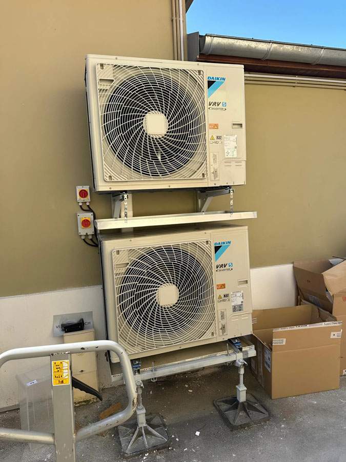 Installation de pompe à chaleur 