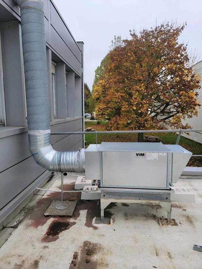 Installation de ventilation Plaisir