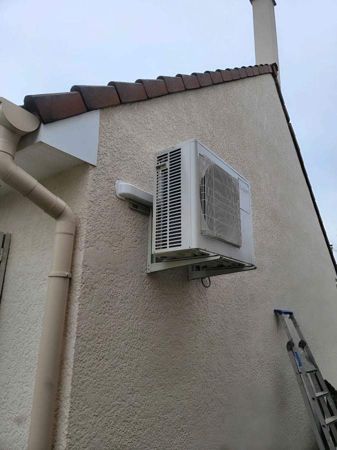 Pose de pompe à chaleur 